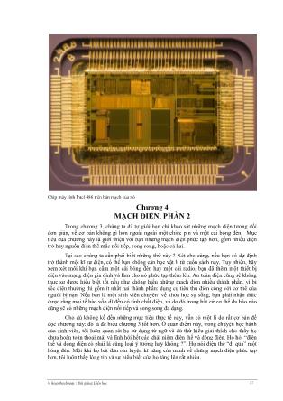 Điện - Điện tử - Chương 4: Mạch điện