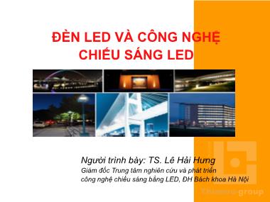 Điện - Điện tử - Đèn led và công nghệ chiếu sáng led