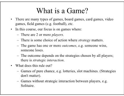 Đồ họa ứng dụng - What is a game