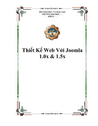 Thiết kế web với Joomla 1.0x & 1.5x