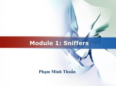 Hệ điều hành - Module 1: Sniffers