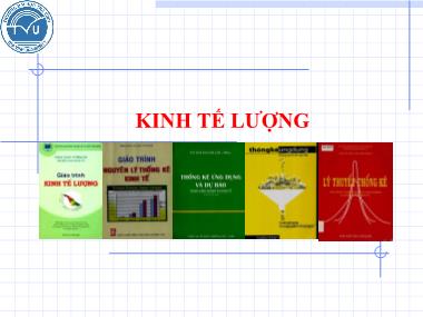 Kinh tế lượng - Chương 1: Xác định mô hình hồi quy