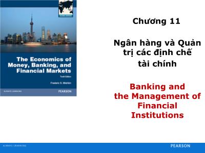 Kinh tế phát triển - Chương 11: Ngân hàng và quản trị các định chế tài chính