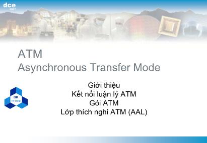 Kỹ thuật truyền số liệu - Asynchronous transfer mode