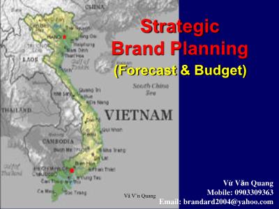 Quản trị kinh doanh - Strategic brand planning