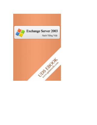 Tài liệu Microsoft Exchange Server 2003