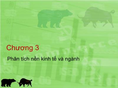 Thương mại điện tử - Chương 3: Phân tích nền kinh tế và ngành