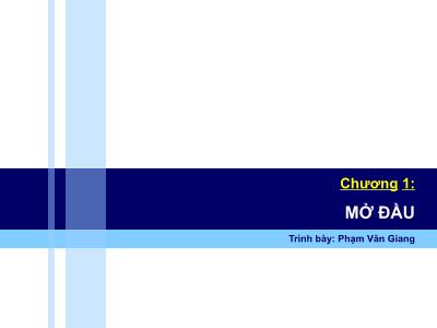 Quản trị kinh doanh - Chương 1: Mở đầu