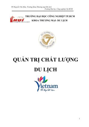 Tài liệu Quản trị chất lượng du lịch