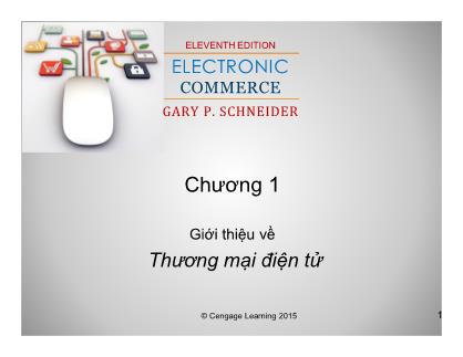 Thương mại điện tử - Chương học 1: Giới thiệu về Thương mại điện tử