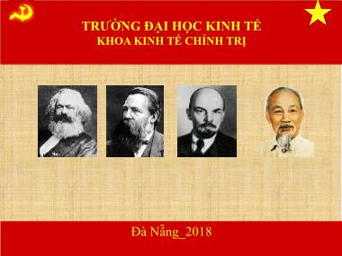 Bài giảng Tư tưởng Hồ Chí Minh - Chương IV: Tư tưởng Hồ Chí Minh về Đảng Cộng sản Việt Nam