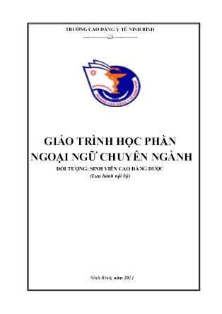 Giáo trình Ngoại ngữ chuyên ngành