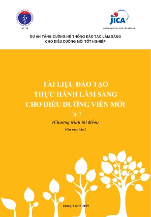 Tài liệu Đào tạo Thực hành lâm sàng cho điều dưỡng viên mới - Tập 2 (Chương trình thí điểm)
